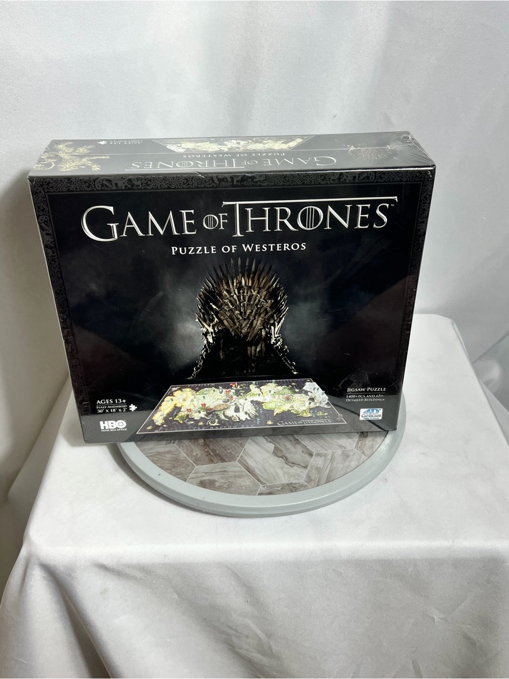 Game of Thrones Puzzle of Westeros Jigsaw Puzzle - Black